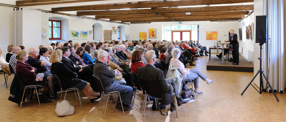 Vortrag im Schafstall